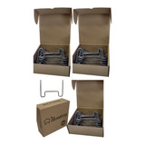 Eco Grampos Kit 4cx 160un Para Tábuas De 2 5cm Ecogrampo