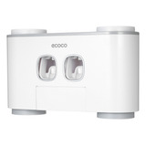 Ecoco Automático Squeeze Creme Dental Conjunto Montado Na Pa