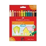 Ecogiz De Cera Faber Castell 12 Cores