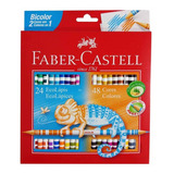 Ecolápis De Cor Faber Castell Bicolor