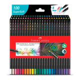 Ecolápis De Cor Supersoft 100 Cores Faber castell
