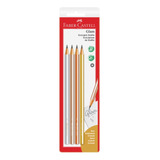 Ecolápis Grafite Glam 4 Lápis Faber Castell