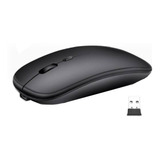 Ecooda Ms8016 Mouse Sem Fio Recarregável Wireles Usb Optico Ergonômico Preto