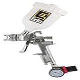 Eda 8TE Pistola Para Pintura Pneumática Tipo Gravidade HVLP 600mL Bico 1-4mm Com Manômetro
