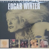 Edgar Winter Box 5 Cd s Original Album Classics Lacrado