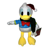 Edição Especial Natal Boneco Pelúcia M Pato Donald Disney