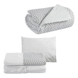 Edredom Bebê Antialérgico Lençol 3 Pçs Mini Cama Moderno