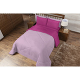 Edredom Casal Queen Cobertor Lençol 2 40m X 2 15m 06 Peças Oliveira Casa Completa Enxovais Cor Rosa Pink Desenho Do Tecido Liso
