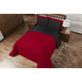Edredom Casal Queen Cobertor Lençol 2 40m X 2 15m 06 Peças Oliveira Casa Completa Enxovais Cor Vermelho preto Desenho Do Tecido Liso