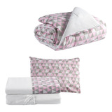 Edredom Para Bebê Algodão Lençol 3 Pçs Mini Cama Moderno
