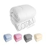 Edredom QUEEN Algodao 200 FIOS Avulso Dupla Face BRANCO QUEEN ALGODÃO 