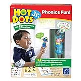 Educational Insights Hot Dots Jr Phonics Fun Set 160 Lessons Homeschool School Readiness Learning Workbooks Interactive Pen Included Ages 3 