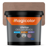 Efeito Decorativo Cimento Queimado 6 Kg Magicolor Cor Shitake