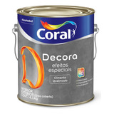 Efeitos Especiais Coral Decora Cimento Queimado 4 1kg