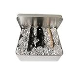 EGreen 6 Sacos De Magnésio Para Acionador De Fogo De Emergência Corda De Juta De Cera Natural Gratuita E Caixa De Lata Para Acampamento Caminhada Bushcraft Equipamento De Sobrevivência Ao Ar Livre