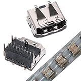 Eieshupug Novo Conector De Interface De Soquete De Porta HDMI Original De Substituição Para Playstation 3 PS3 Slim CECH 3000 3001 CECH 3001A