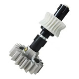 Eixo Completo Coroa Z23 Engrenagem Z18 Motor Dz Rio Ppa