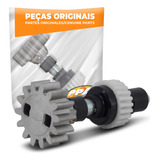 Eixo Completo Motor Ppa Dz Home Kl Coroa Z22 Engr Z14 Dentes