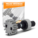 Eixo Completo Motor Ppa Dz Home Kl Coroa Z22 Engr Z14 Dentes