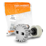 Eixo Completo Motor Ppa Dz Stark Legero Coroa Engrenagem Z18