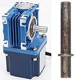 Eixo De Saída único De 14 Mm Eixo Do Motor RV30 Para Redutor De Velocidade De Engrenagem Sem Fim NMRV030 RV030
