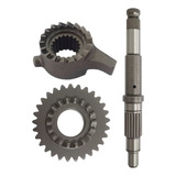 Eixo Pedal Partida Engrenagem Catraca Titan 125 00 Á 04