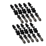 Eixo Traseiro Completo Preto Bicicleta 10 Unidades 175mm