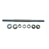 Eixo Traseiro Cubo Roletado 200mm 3 8 C batente Para Bike