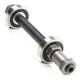 Eixo Traseiro Furado C Rolamentos Para Cubo Blocagem Bike