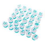 Ejetor Letras Alfabeto Silverchef Pasta Americana Biscoito