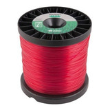 Ekilon 3 Mm Cor Vermelho 1kg Fio De Nylon Redondo Aparadores Roçadeira De Grama