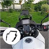 EKSED Suporte De Suporte De Barra GPS De Navegação De Motocicleta Para H Onda XL750 Transalp 2023 2024 12 Mm 22 Mm Expansão Suporte Para Celular XL 750 Xl750 Transalp Acessórios Preto