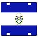 EL SALVADOR Placa De Licença Personalizada Emblema Salvadorenho Versão   1  Versão Original 