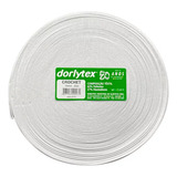 Elástico 15mm Branco Rolo Com 25 Metros