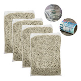 Elástico Bege Borrachinha Dinheiro E Escolar Látex Kit 4kg