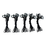 Elástico Com Gancho Pvc Fixador De Lona 35cm 50 Unidades