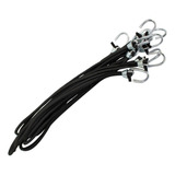 Elastico Fixador De Lona Pretol C Gancho Kit 150 Unidades