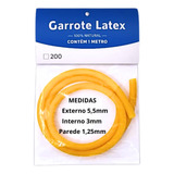 Elástico Garrote Látex Borracha Tripa Mico 1 Metro N 200
