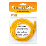 Elástico Garrote Látex Borracha Tripa Mico 1 Metro N 203