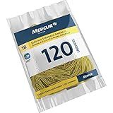 Elástico N-18 Mercur- Amarelo- 120 Peças