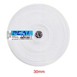 Elástico Real Costura Sl 30mm 25 Metros Cor Branco Desenho Do Tecido Liso
