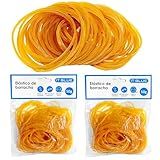 Elástico Silicone 5cm Diâmetro 200 Elásticos Prender Dinheiro Pamonha Papelaria E Escritório