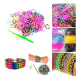 Elásticos Loom Bands Clips Diy Pulseira Cores Sortidas