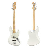 Electric Bass Jazz Bass Player Series 4 Cordas Mn Cuo Color Polar White Orientação À Mão Direita