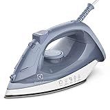 Electrolux Ferro De Passar Seco E Vapor Base Antiaderente Vapor Vertical Extra 1200W Cabo 1 35m Azul ESI10 127v