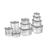 Electrolux Kit Potes De Plástico Hermético 10 Unidades