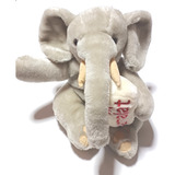 Elefante Antigo Brinquedo Bicho Pelúcia Parmalat Mamíferos