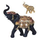 Elefante Decorativo Em Resina