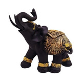 Elefante Decorativo Resina Hindu Ganesha Indiano Deus Sorte