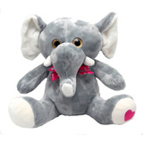Elefante Pelúcia 28 Cm Unissex Anti alérgico Lavável